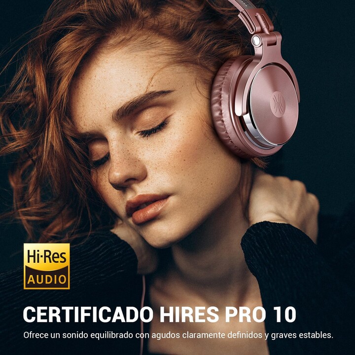 OneOdio Pro10 Gris - Auriculares de Diadema