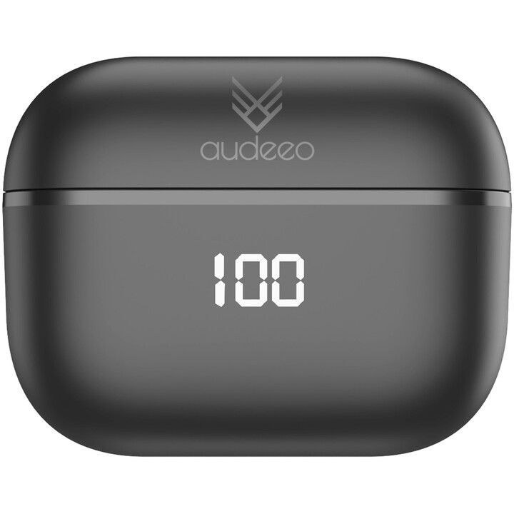 AUDEEO Aeropods ANC, In-Ear-Kopfhörer Schwarz
