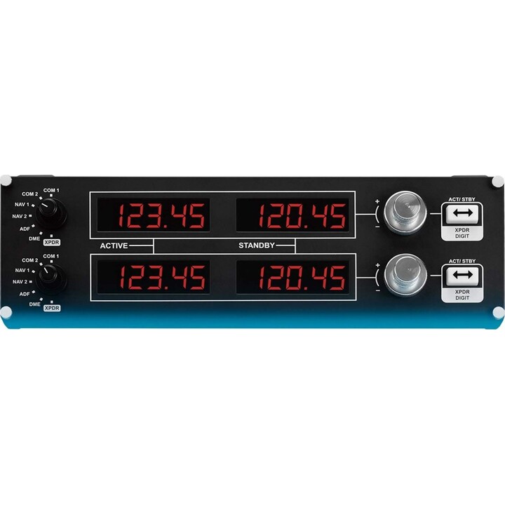 Logitech G Saitek Pro Flight Multi Panel 945-000009 + X56 HOTAS 945-000059, Conjunto 47015