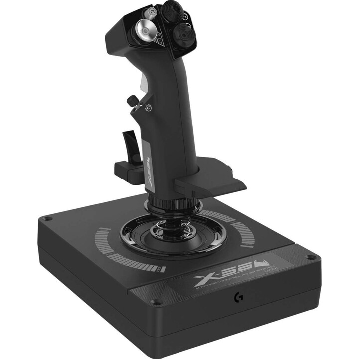 Controller per simulatore di volo Logitech G X56 H.O.T.A.S., RGB, doppia manetta