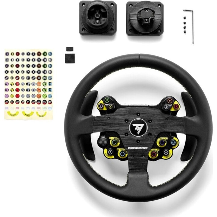 Aro do volante em pele Thrustmaster EVO Racing 32R para bases Thrustmaster