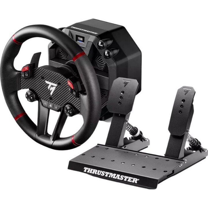 Volante Thrustmaster T598 com transmissão axial direta para PS4, PS5 e PC