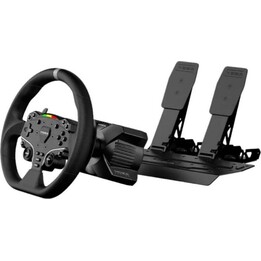 Moza Racing RS074 Volante para PC Pedales Direct Drive Bluetooth/USB, Negro