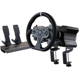 Moza Bundle Base para Roda Diret Drive R5 + Roda ES + Pedais SR-P Lite, Preto
