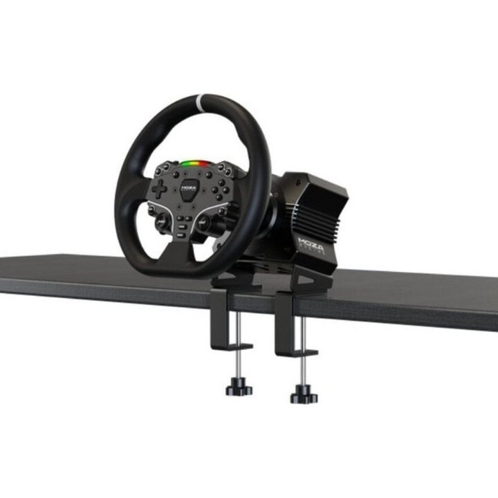 Moza Bundle Base per ruota Direct Drive R5 + ruota ES + pedali SR-P Lite, nero