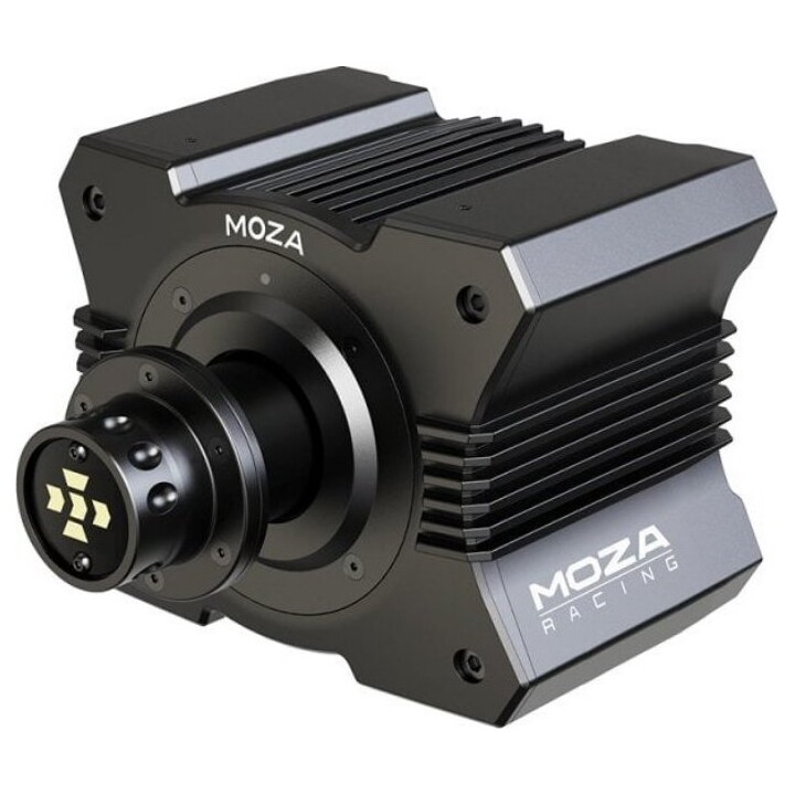 Moza Bundle Base para Rueda Direct Drive R5 + Rueda ES + Pedales SR-P Lite, Negro
