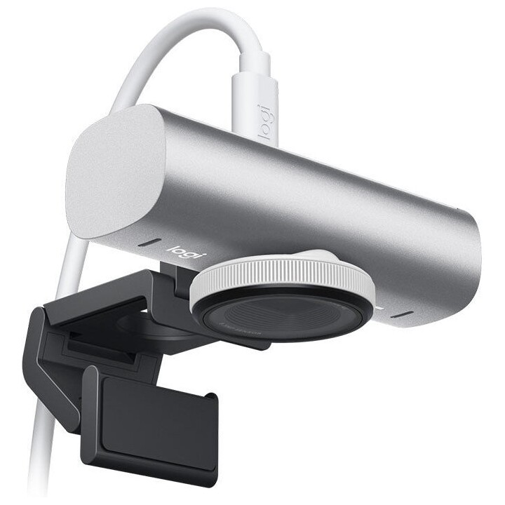 Logitech Master Series MX Brio 4K UHD Webcam 3840x2160@30fps 8.5MP Sony STARVIS Dual Beamforming Mics Graphit Blassgrau