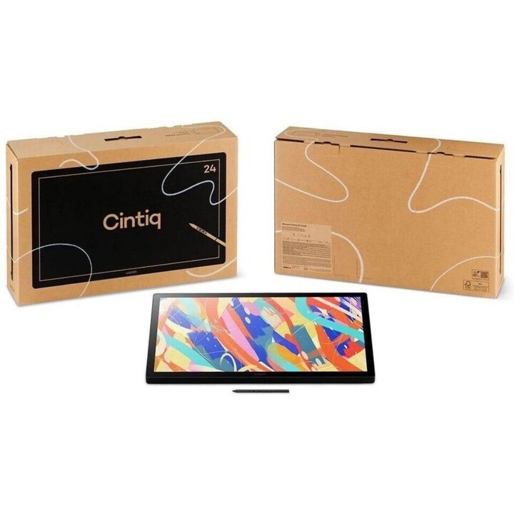 Wacom Cintiq 24 23,8" 2,5K Pen Display Pro Pen 3 8192 Pression USB-C/HDMI Antireflet IPS