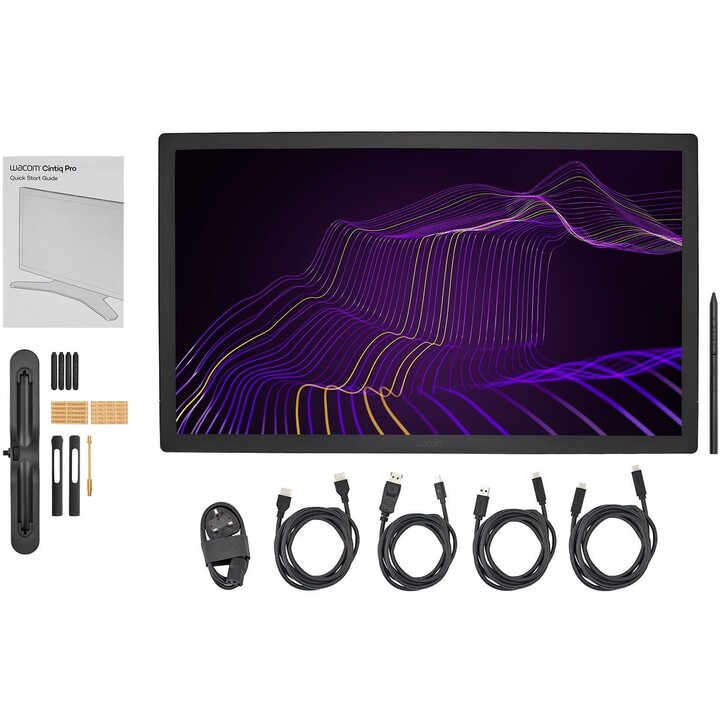 Wacom Cintiq Pro 27 : écran à stylet 27" 4K 120Hz 99% Adobe RGB Pro Pen 3 Multi-Touch USB-C