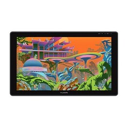 HUION Kamvas 22 Plus Grafiktablett, grau, 5080 Linien pro Zoll, 476,64 x 268,11 mm, USB