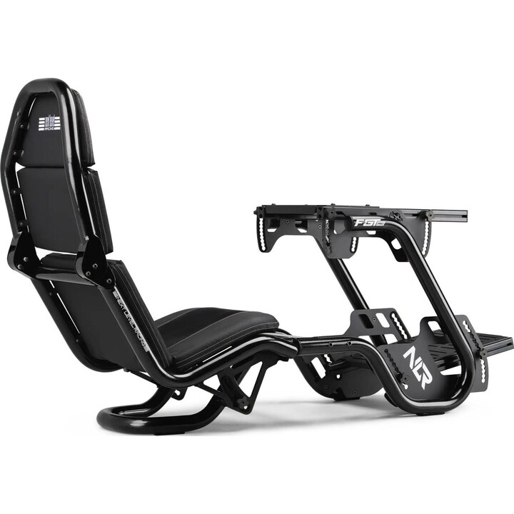 Cockpit de simulation de course Next Level Racing F-GT Pro Formula and GT Racing Cockpit Black Edition, noir