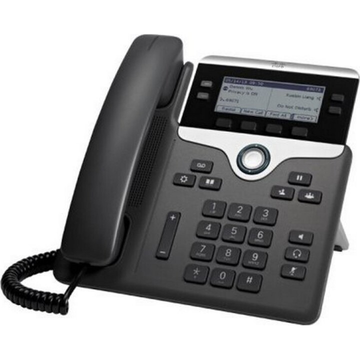 Téléphone SIP à 4 lignes déverrouillé avec port Ethernet 10/100/1000 et qualité sonore élevée