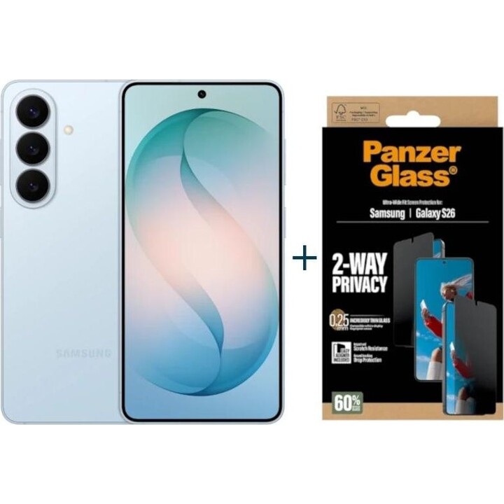 Samsung Galaxy S26 5G 256G 12G Blue+ProtPrivPanzer