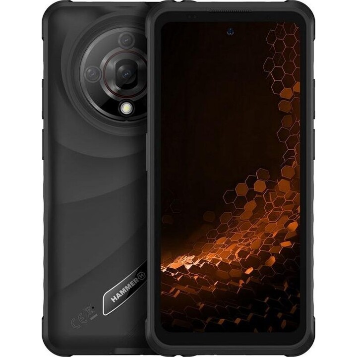 Movil rugerizado hammer iron 6 5g 8 - 256gb negro