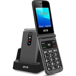 Cellulare SPC Stella 2 Titanium a conchiglia - dual SIM - 2,4 pollici - radio - Bluetooth - pulsante SOS