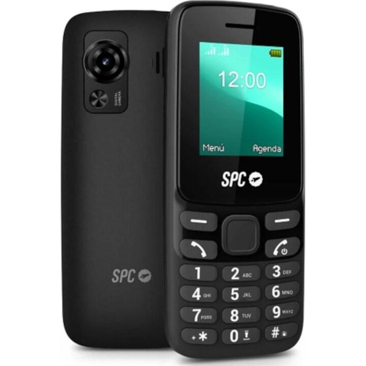 Téléphone portable SPC 2341N Talk 2 Go - 1,77 pouces - radio - Bluetooth - noir