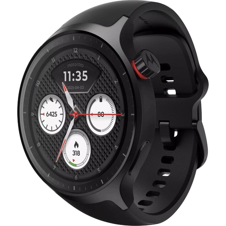 Motorola Moto Watch 47 mm Preto (Matte Black) Recondicionado - Muito bom estado