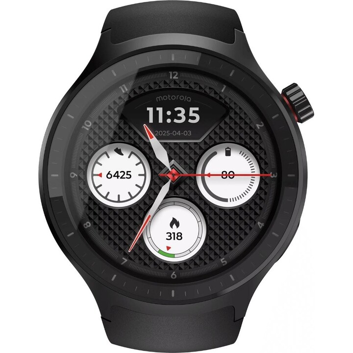 Motorola Moto Watch 47mm Negro (Matte Black) Reacondicionado - Muy Bueno