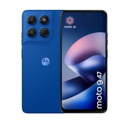 Smartphone MOTOROLA Moto G47 - 5G · NFC · Dimensity 6300 · LCD da 6,67 pollici · 8 GB · 128 GB · Android 16 · Blu