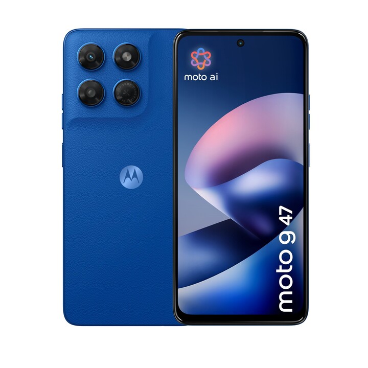 Smartphone MOTOROLA Moto G47 - 5G · NFC · Dimensity 6300 · 6.67 LCD ·  8GB · 128GB · Android 16 · Azul