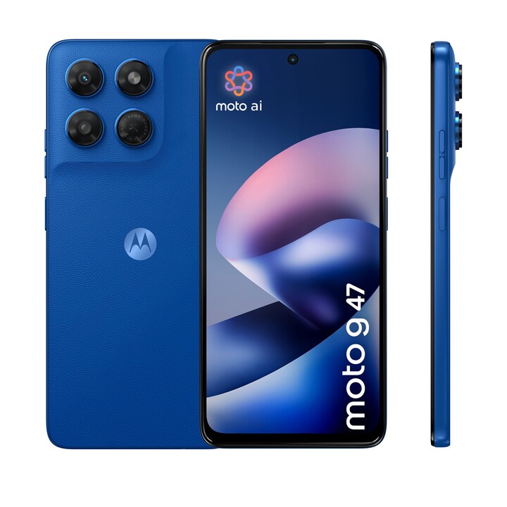 Smartphone MOTOROLA Moto G47 - 5G · NFC · Dimensity 6300 · 6.67 LCD ·  8GB · 128GB · Android 16 · Azul