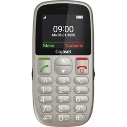 Cellulare Gigaset GL395 grigio per anziani
