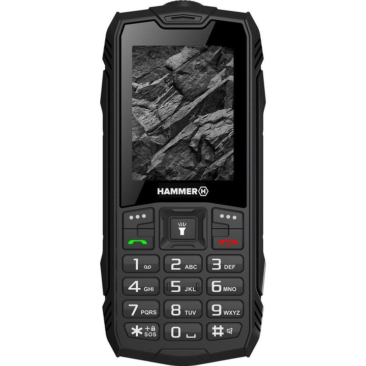 Robustes Handy „Hammer Rock“, 2,4 Zoll – 0,3 MP – 2G