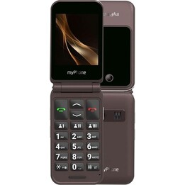 Myphone Harmony mobile phone, 2.8 inches + 1.44 inches – 4G – brown