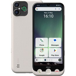 Doro Aurora A30 4G 6–128 GB mobile phone, bone
