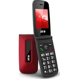 Telefono movil spc 2342r titan 4g - 2.4 pulgadas - micro sd - radio fm - bt - rojo