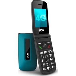 Telefono movil spc titan 4g blue 2.4 pulgadas -  radio fm -  bt -  0.08mpx -  usb tipo c