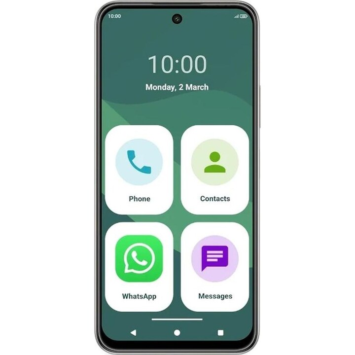 Téléphone portable SPC Zeus 2 Elite 8 - 128 Go, couleur argent
