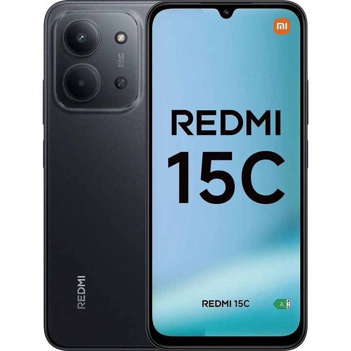 Movil smartphone xiaomi redmi 15c 4 - 128gb negro