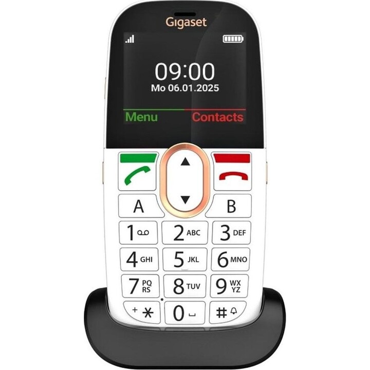 Telefono movil gigaset gl695 4g blanco