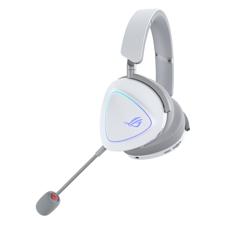 ASUS ROG Delta II kabelloses Gaming-Headset, weiß