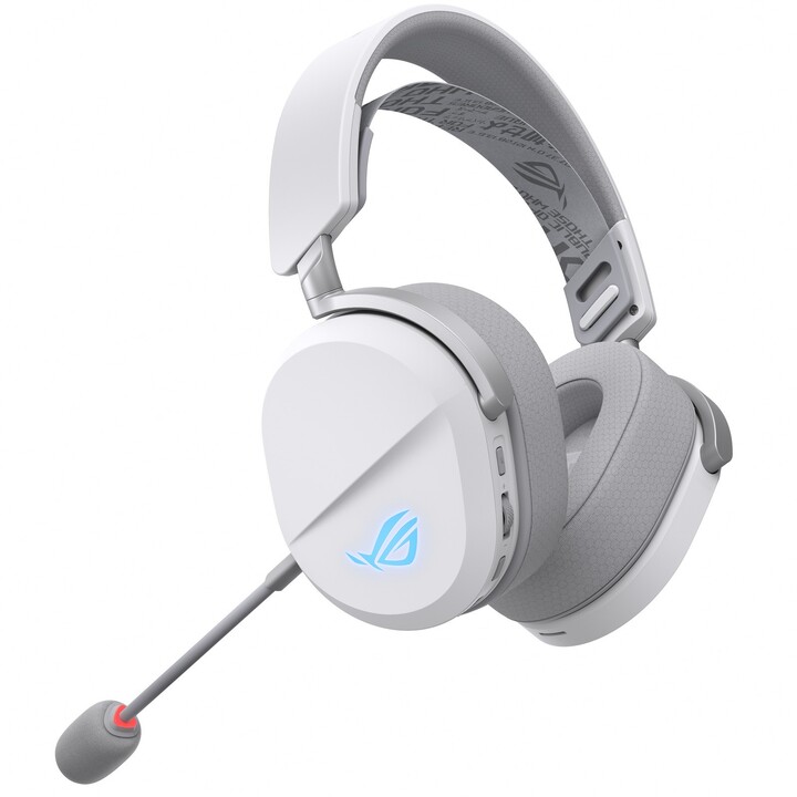 Auscultadores para jogos ASUS ROG Pelta sem fios, brancos