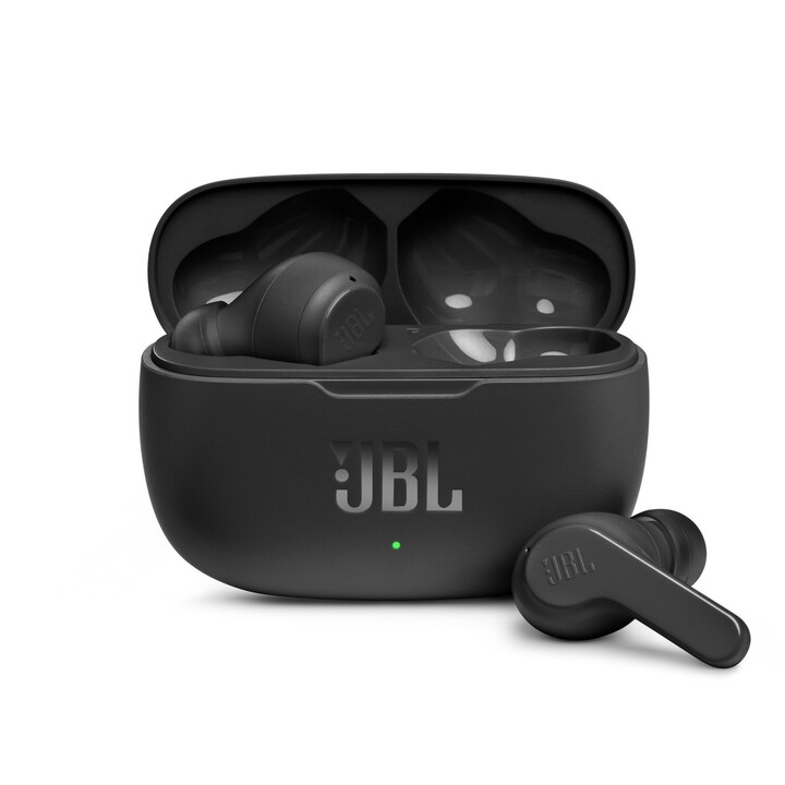 Auscultadores sem fios JBL Wave 200, cor preta