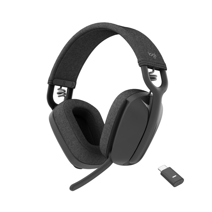 Cuffie Logitech Zone Vibe wireless nere