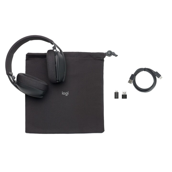Logitech Zone Vibe Wireless Headphones – Black