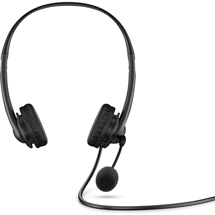 Auscultadores HP com fio USB - Auscultadores estéreo Euro