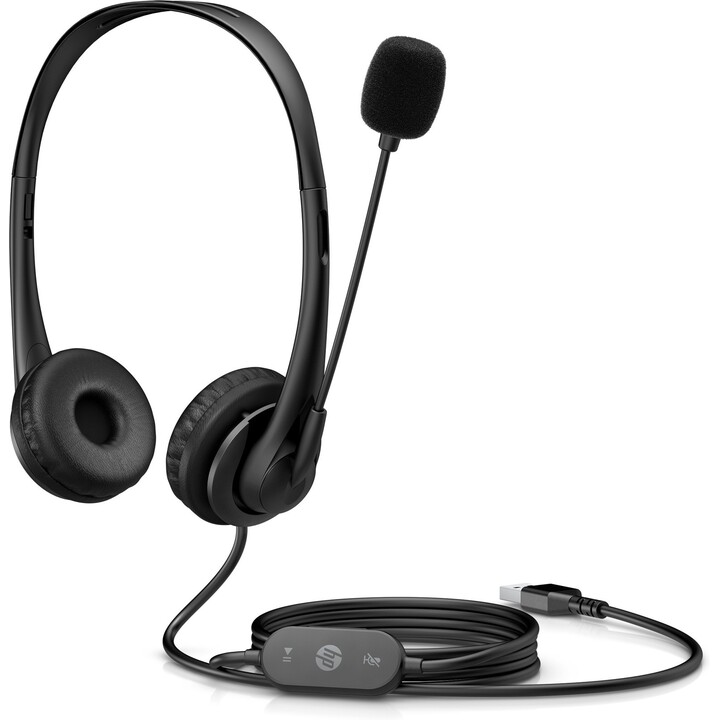Casque HP filaire USB - Casque stéréo européen