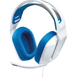 Cuffie con microfono Logitech G G335 da gaming con jack da 3,5 mm, bianche