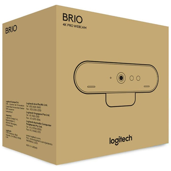 Logitech Brio 4K Ultra HD Preto