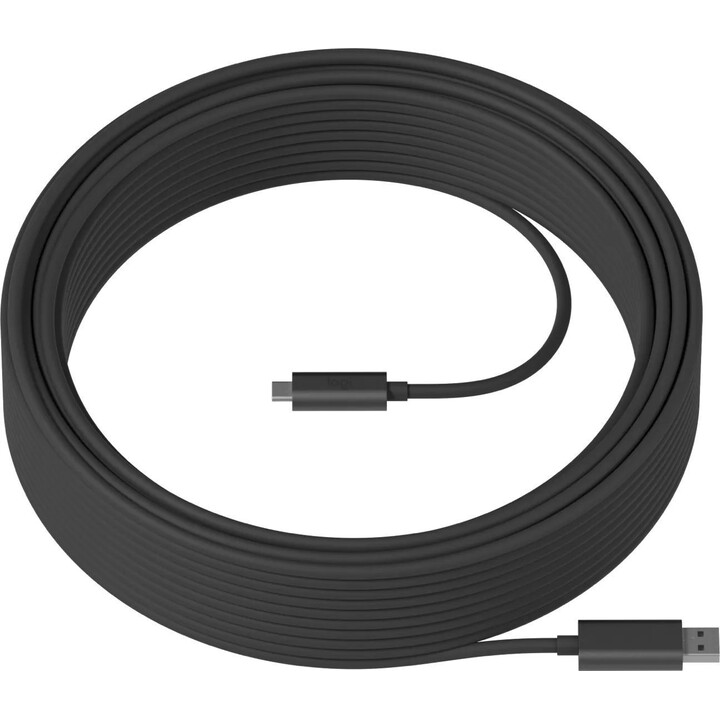Logitech Strong USB-A to USB-C Cable, 25 m
