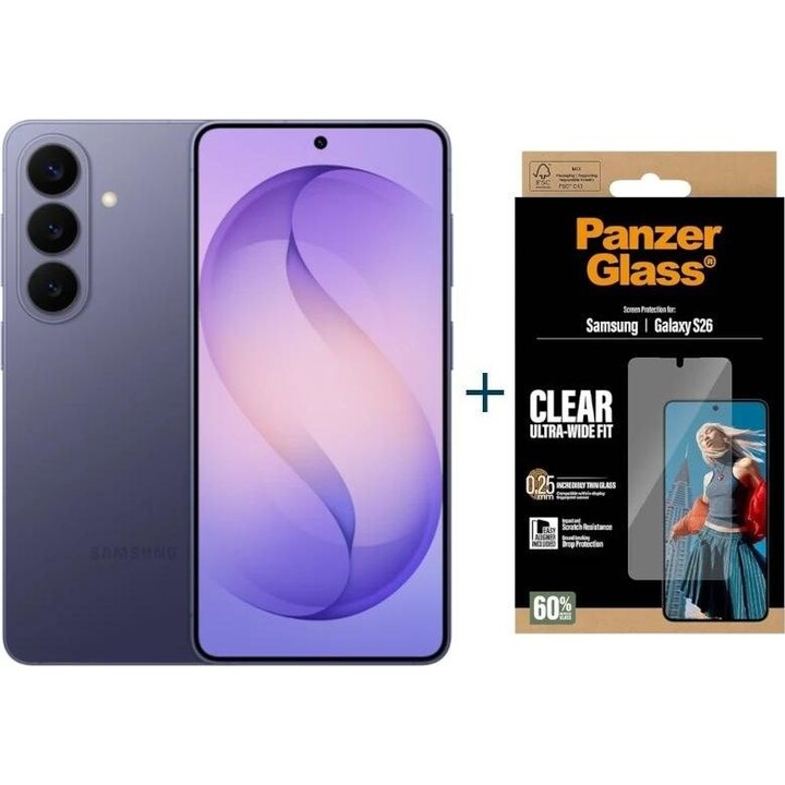 Samsung Galaxy S26 5G 256 GB Violeta + Prot Panzer