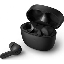 Auricolari Bluetooth Philips TAT2206BK - 00 nero IPX4 con custodia di ricarica