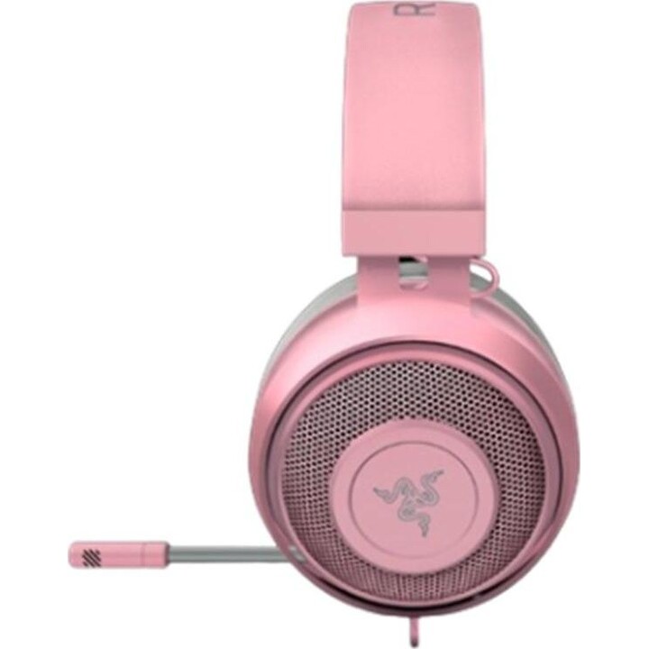 Auriculares gaming razer kraken kitty v2 jack 3.5mm rosa