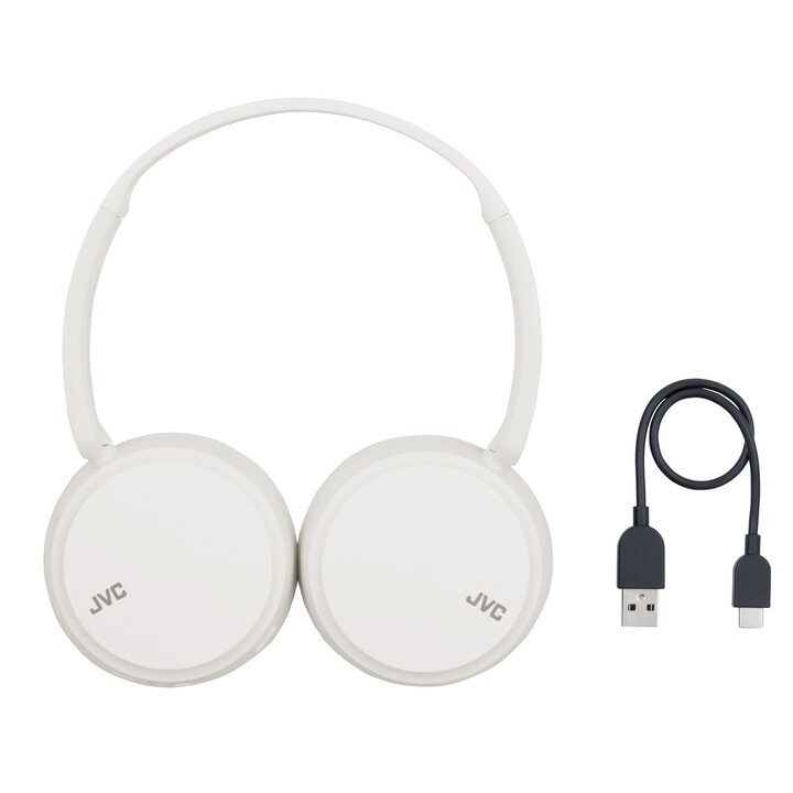 Casque d'écoute JVC Didadema sans fil HA-S36W - We, couleur blanche