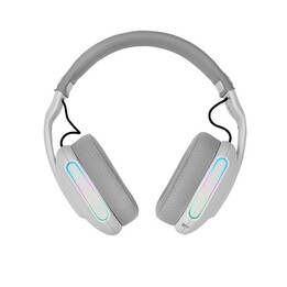MARS GAMING MHW-PRO Wireless and wired ARGB headphones white