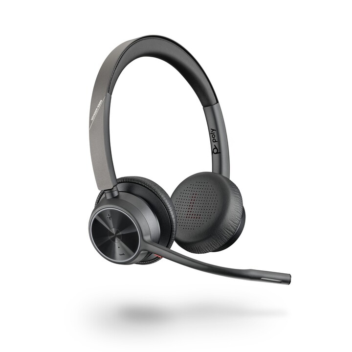 Cuffie Poly Voyager 4320 USB-C + dongle BT700